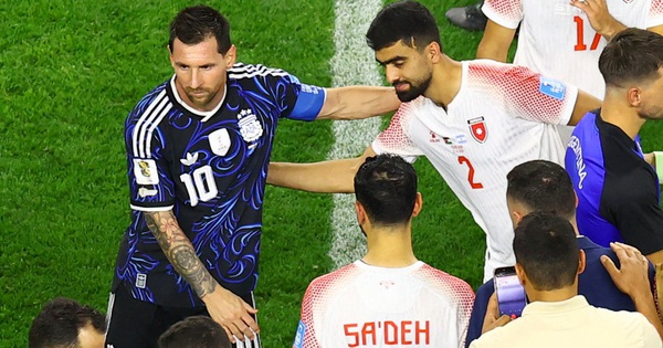 Cầu thủ Jordan khoe ảnh chụp cùng Messi dù thua Argentina: Sức hút GOAT lan tỏa đến đâu? - hình ảnh - new88com.vip Cầu thủ Jordan khoe ảnh chụp cùng Messi dù thua Argentina: Sức hút GOAT lan tỏa đến đâu? - hình ảnh - new88com.vip