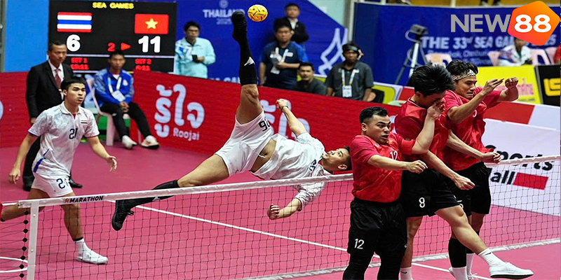 Cầu Mây Việt Nam Gây Địa Chấn Trước Thái Lan Tại SEA Games 33 - hình ảnh - new88com.vip