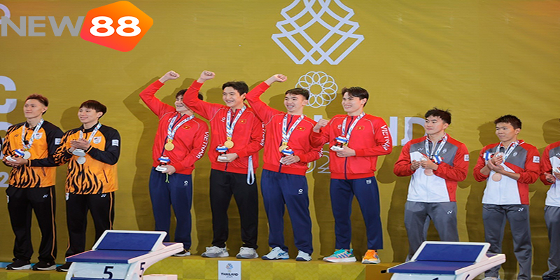 Bơi Việt Nam Khẳng Định Vị Thế Tại SEA Games 33 với 6 HCV - hình ảnh - new88com.vip