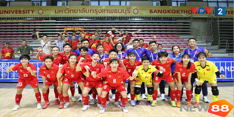 Bóng Đá futsal Nữ Việt Nam Giành HCV Lịch Sử SEA Games 33 - hình ảnh - new88com.vip Bóng Đá futsal Nữ Việt Nam Giành HCV Lịch Sử SEA Games 33 - hình ảnh - new88com.vip