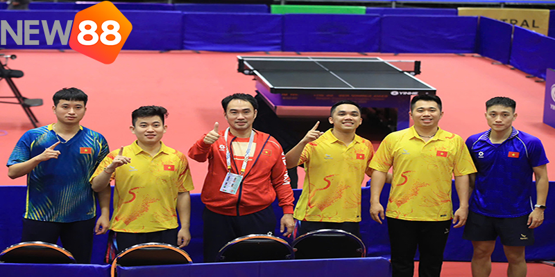SEA Games 33: Đội Tuyển Bóng Bàn Nam Việt Nam Sau 8 Năm Chờ Đợi - hình ảnh - new88com.vip SEA Games 33: Đội Tuyển Bóng Bàn Nam Việt Nam Sau 8 Năm Chờ Đợi - hình ảnh - new88com.vip