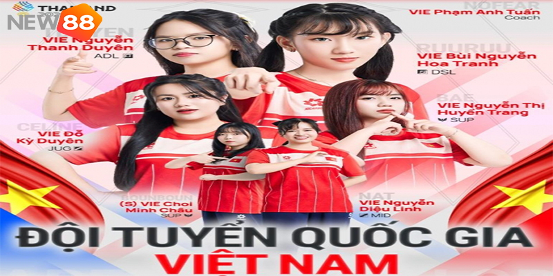 New88 SEA Games 33: Tuyển Nữ Việt Nam Liên Quân Mobile Thắng Đậm Thái Lan - hình ảnh - new88com.vip